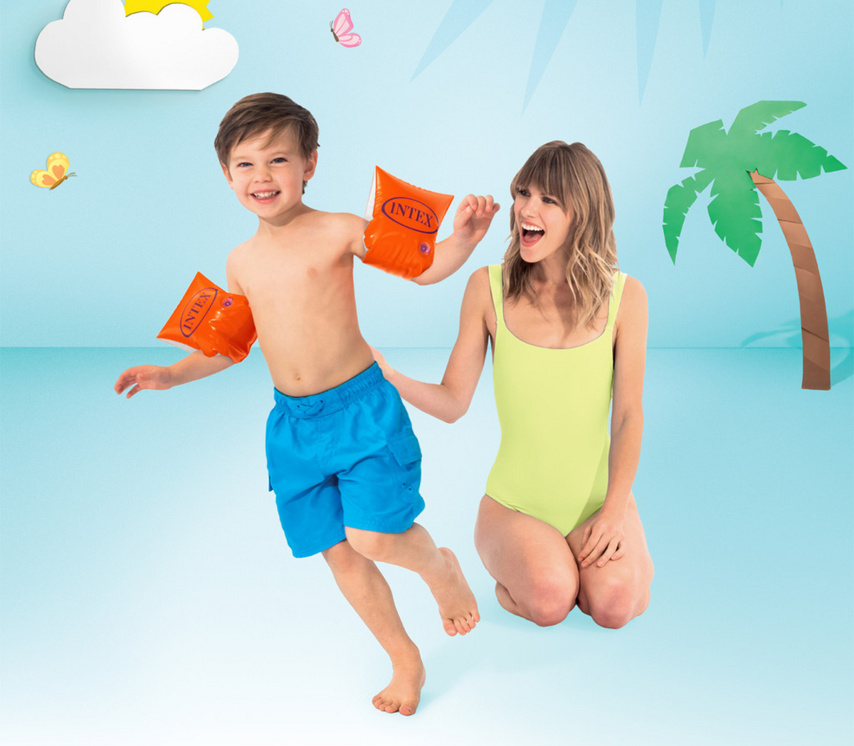 מצופי זרוע לילדים INTEX גילאי 3–6