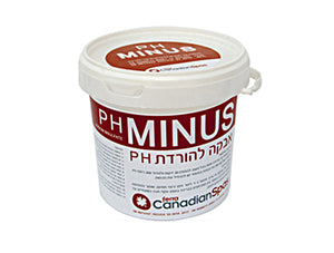 pH מינוס להורדת רמת החומציות לג'קוזי לבריכת שחייה