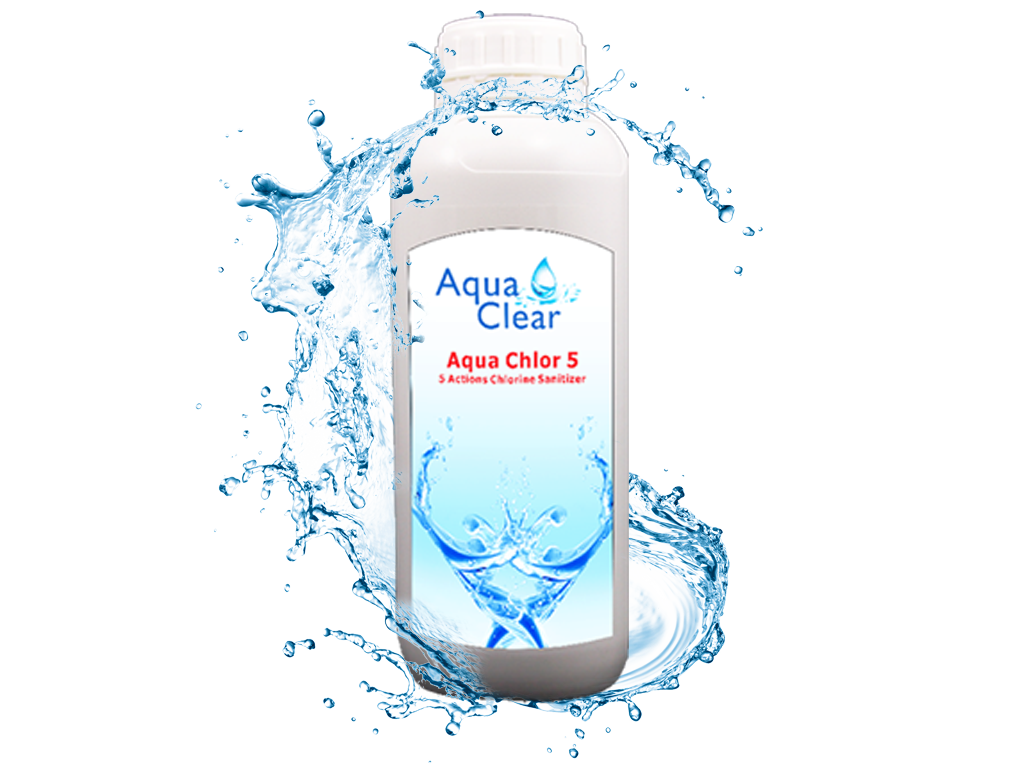 AQUACLEAR Aqua Clor 5 חומר חיטוי רב תכליתי לגקוזי