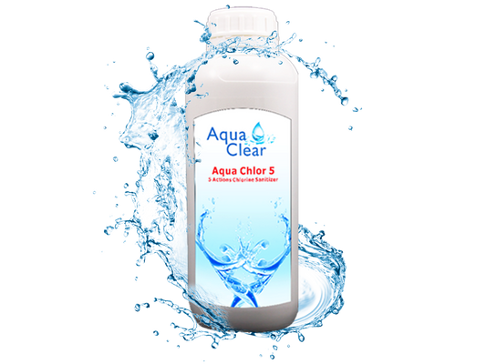 AQUACLEAR Aqua Clor 5 חומר חיטוי רב תכליתי לגקוזי