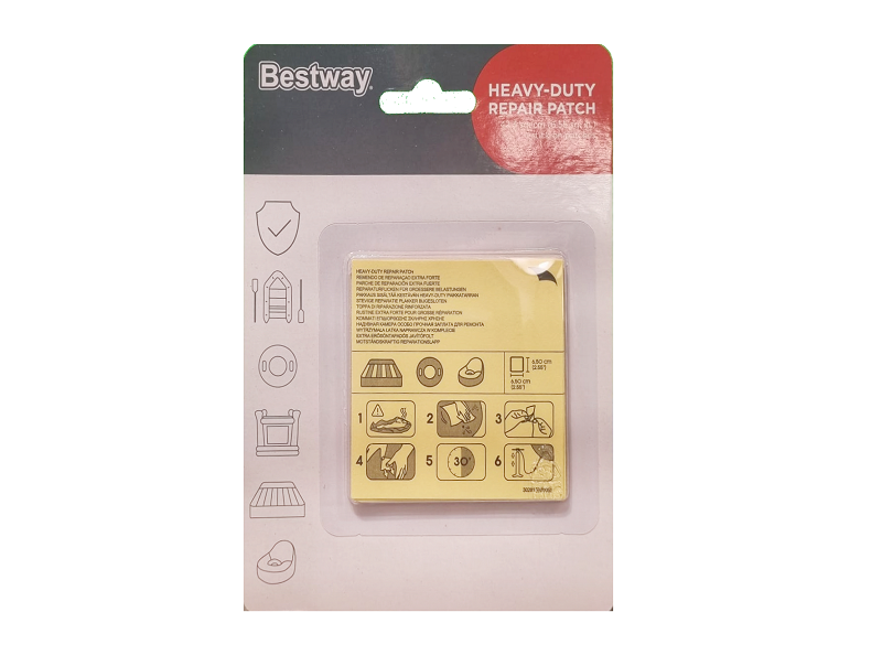 מדבקות לתיקון מתנפחים BESTWAY