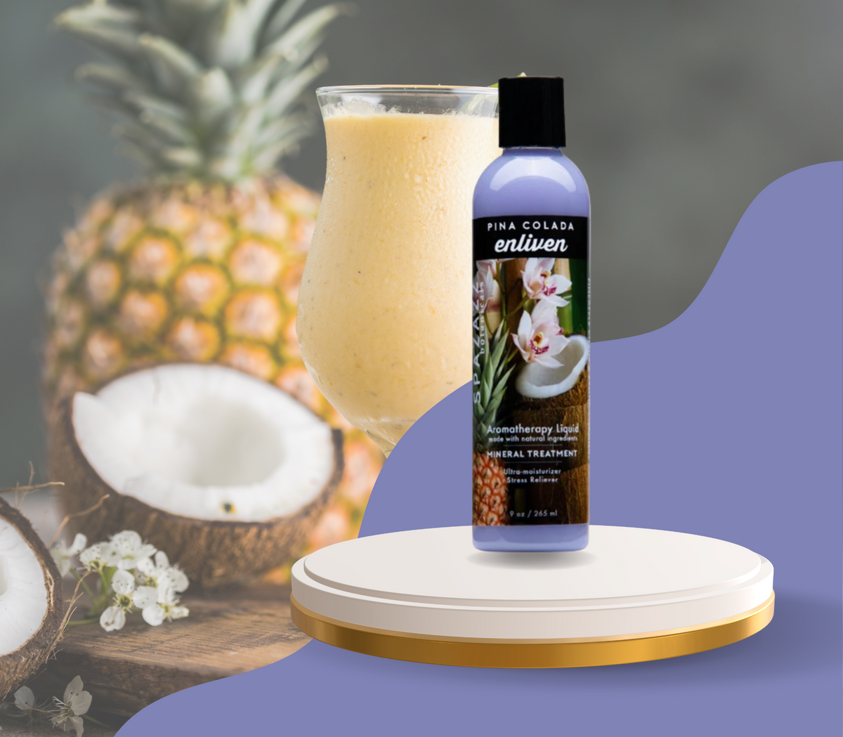 בקבוק ריח SPAZAZZ Pina Colada לגקוזי