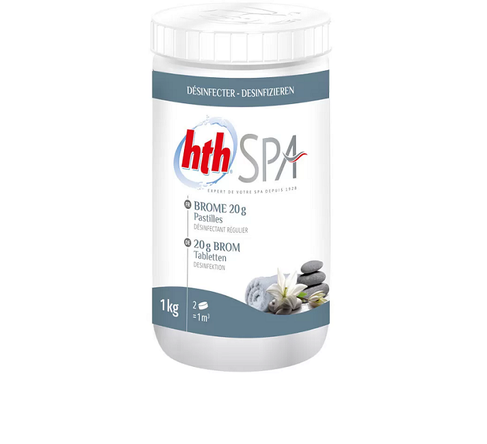 Fi-clor Bromine Tablets - טבליות ברום לג'קוזי - 1 ק"ג