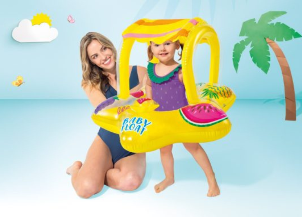 הליכון מתנפח עם צלון INTEX 56573