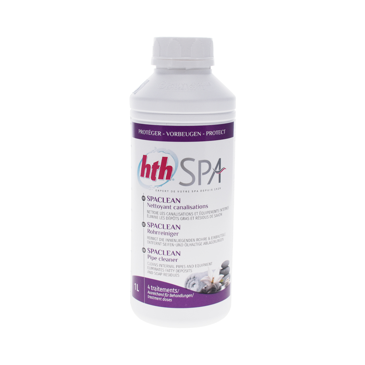 HTH SPA מנקה צנרת- 1 ליטר