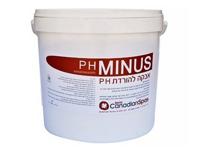 PH MINUS - אבקה יבשה להורדת רמת ה PH 